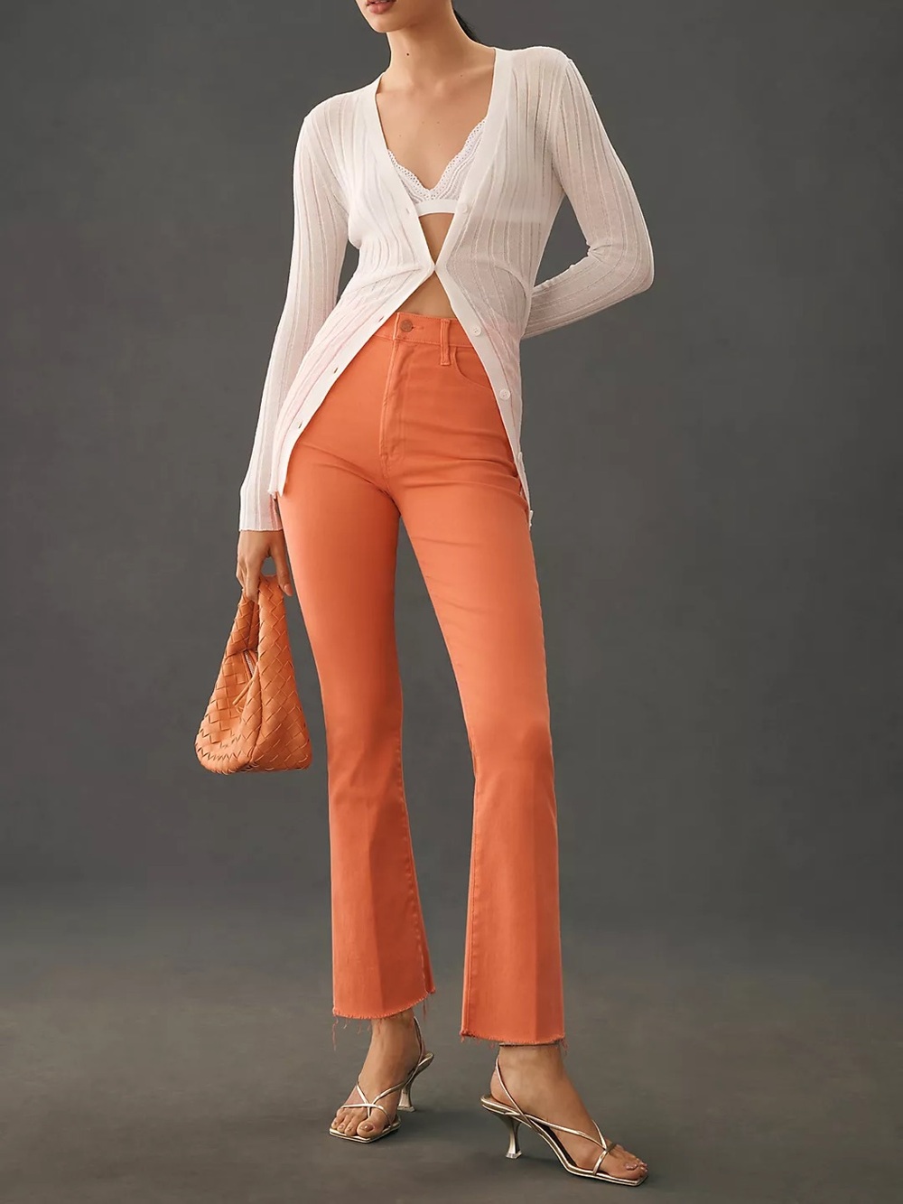 Anthropologie x MOTHER The Hustler Ankle Fray Size 25
